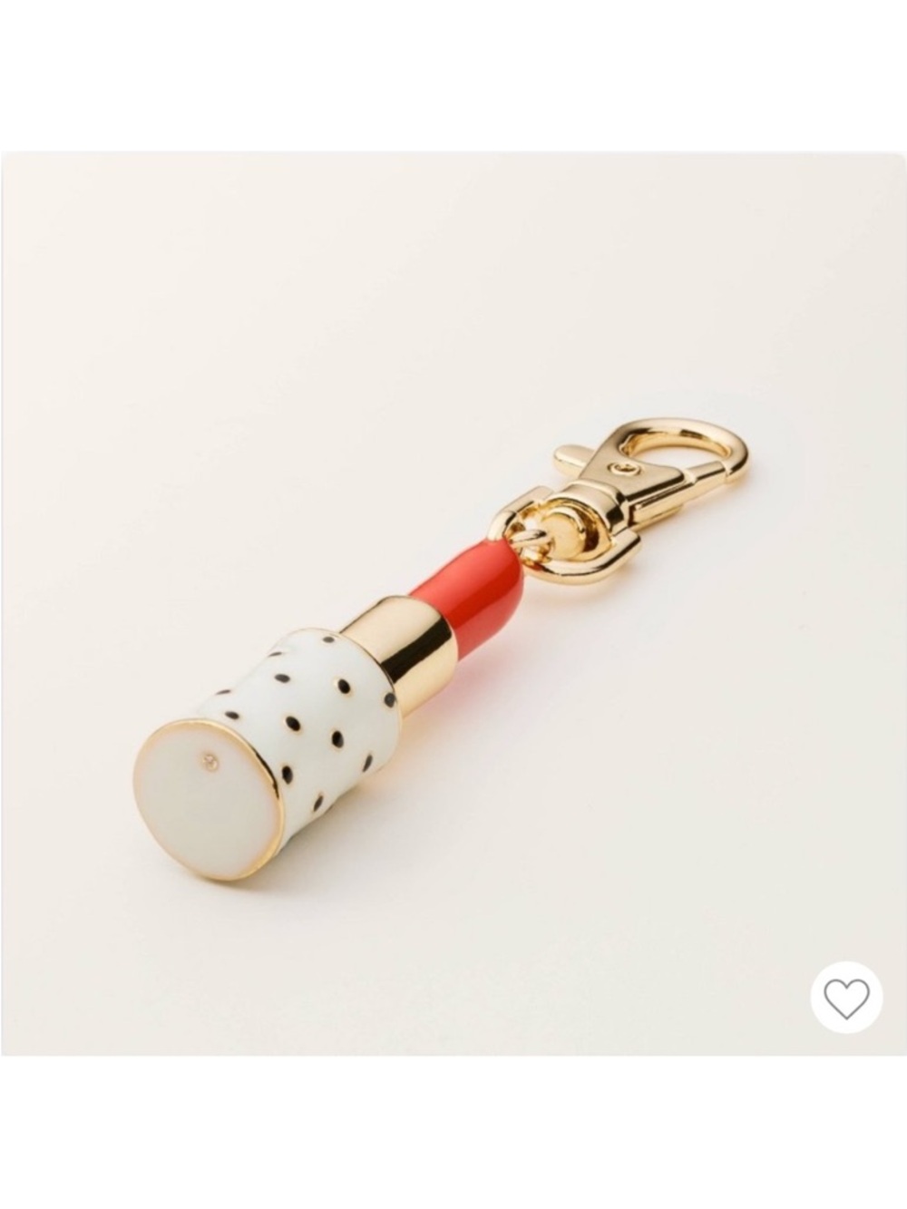 Kate Spade Lipstick Bag Charm
Keychain new york x Target purse jewelry handbag - Picture 5 of 6